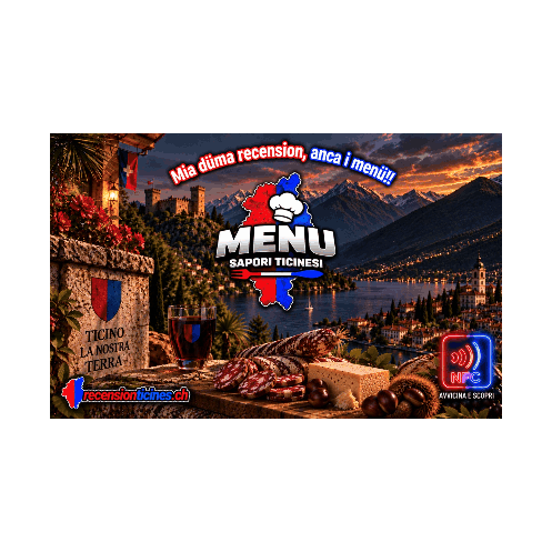 Sapori Ticinesi Menu Card